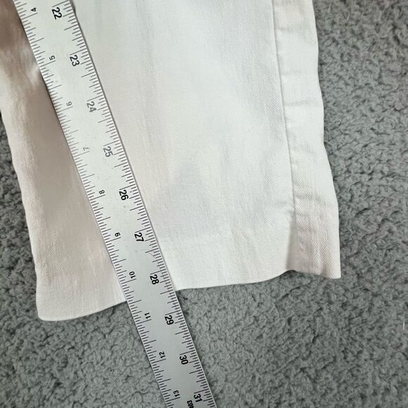 ELLIOTT LAUREN WOMENS PANTS WHITE SIZE 8 - Picture 6 of 10